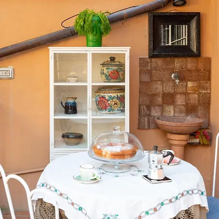 公寓 Banchi Nove, Penthouse Full Of Light And Silence *